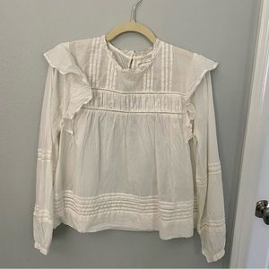 SKALL STUDIO Jasmine Blouse Light Cream Large